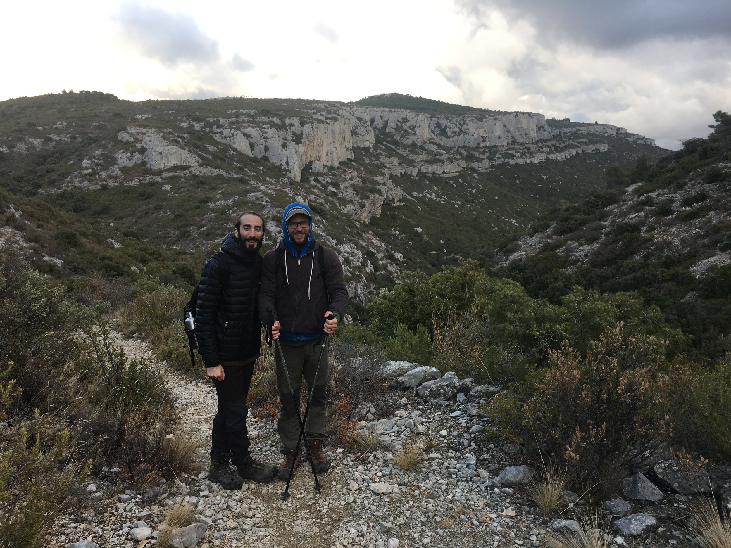 TBB team out on the trail with their backpacking setup