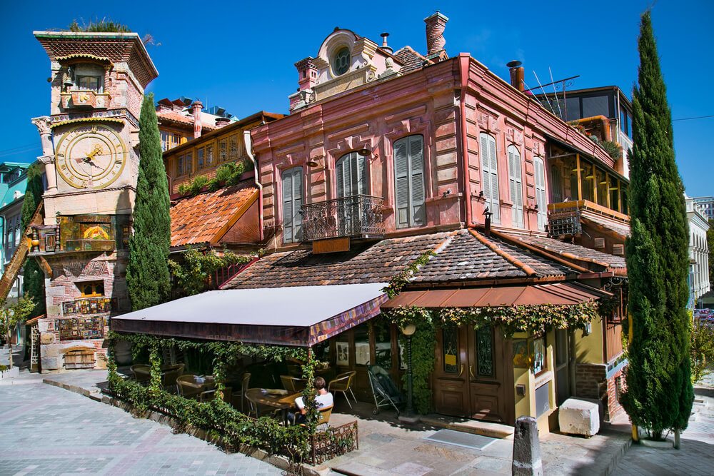 Rezo Gabriadze Puppet Theatre and the Leaning Tower of Georgia