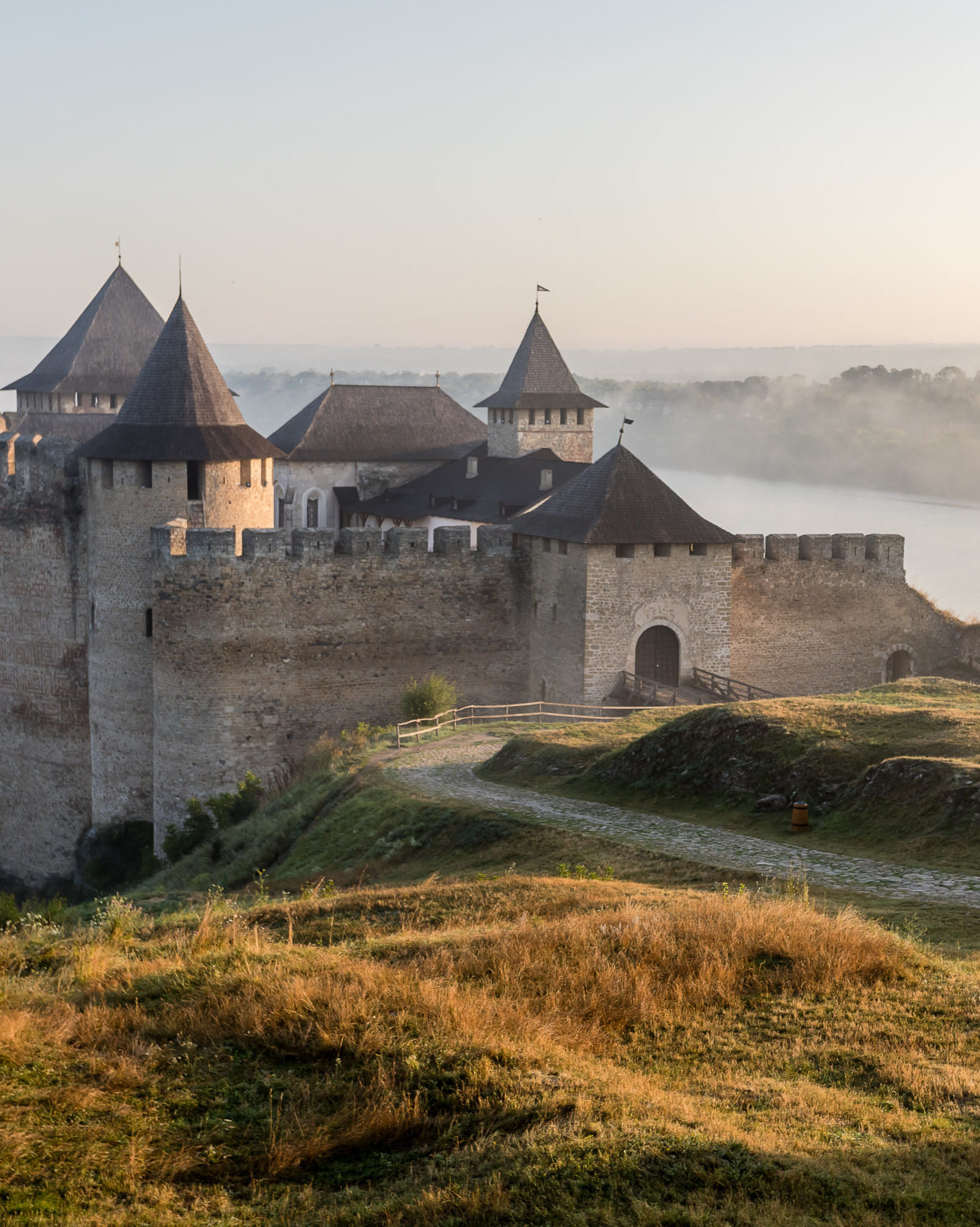 misty castles whilst backpacking in eastern europe