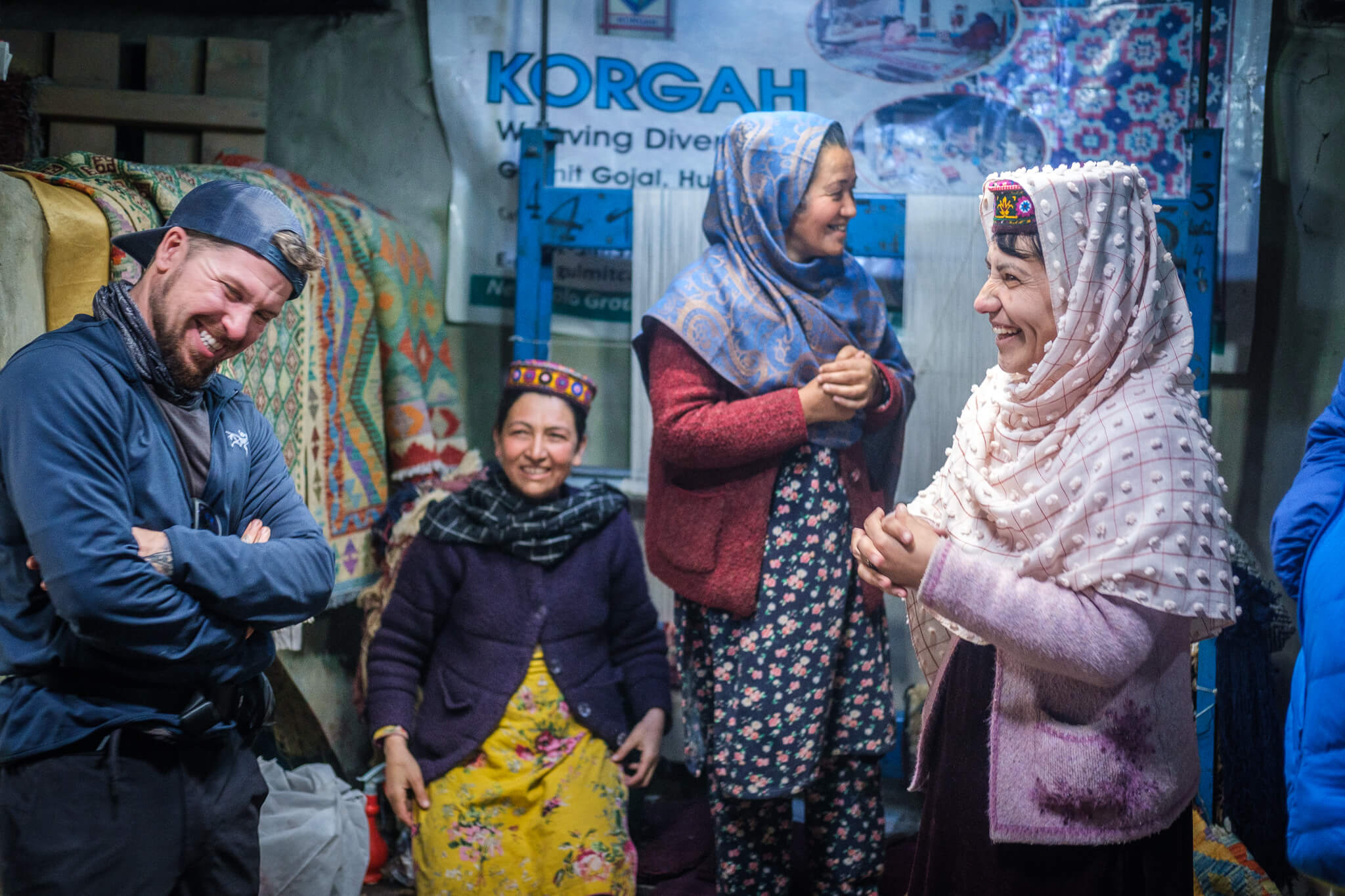 will with women in hunza valley pakistan